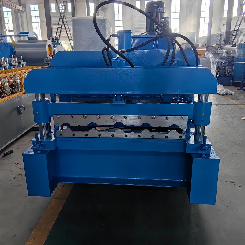 Máquina perfiladora de tejas esmaltadas 820