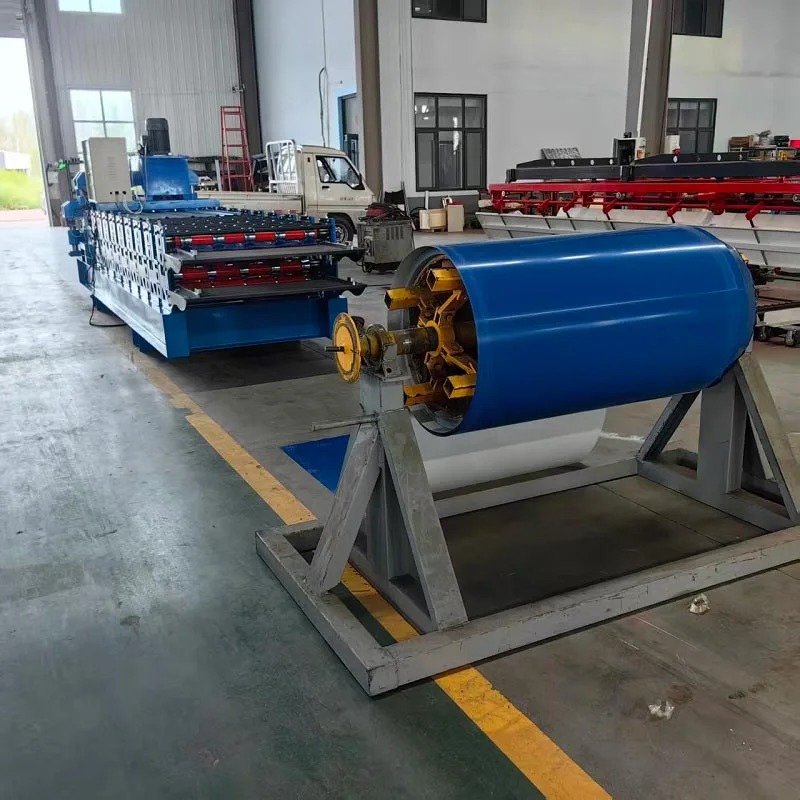 Máquina perfiladora de tejas esmaltadas 840