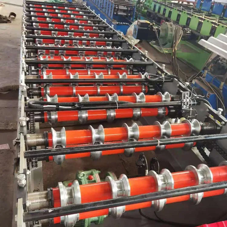 Línea formadora de rollos de acero de color de placa única